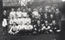 Rowntrees football teams, 1929. Artist: Unknown