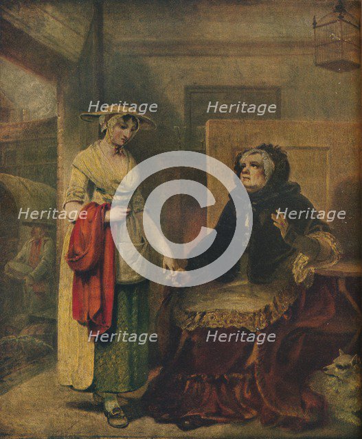 The Daughter's Departure, 18th century, (1921). Artist: Unknown