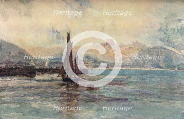 'Dover-Evening', c1895. Artist: John William Buxton Knight.