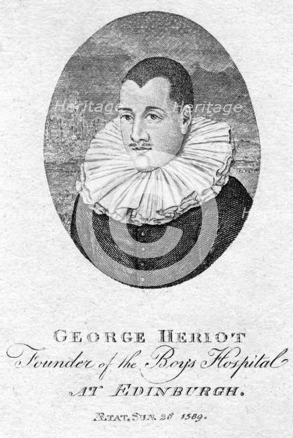 George Heriot (1563-1624), Scottish goldsmith and philanthropist, 1791. Artist: Unknown