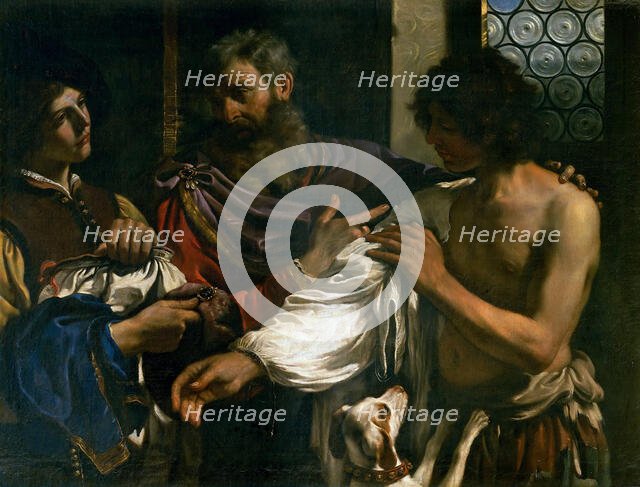 The Return of the Prodigal Son, 1628. Creator: Guercino (1591-1666).