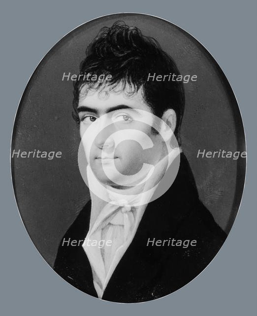 Self-portrait, ca. 1805. Creator: Thomas Gimbrede.