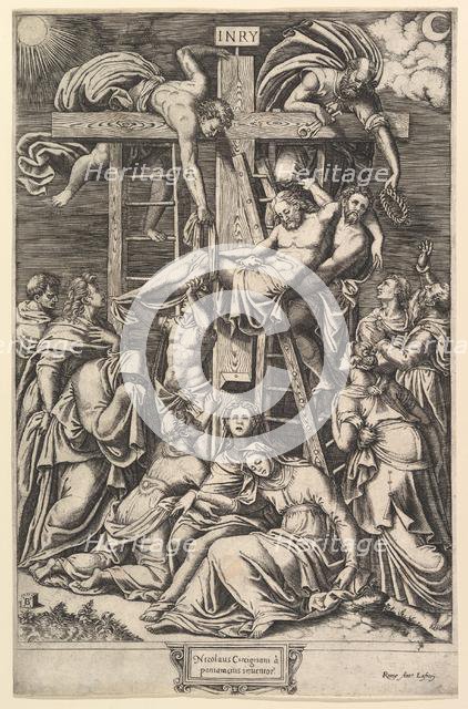 The Descent from the Cross. Creator: Master of the Die.