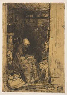 La Vielle aux Loques, 1858. Creator: James Abbott McNeill Whistler.