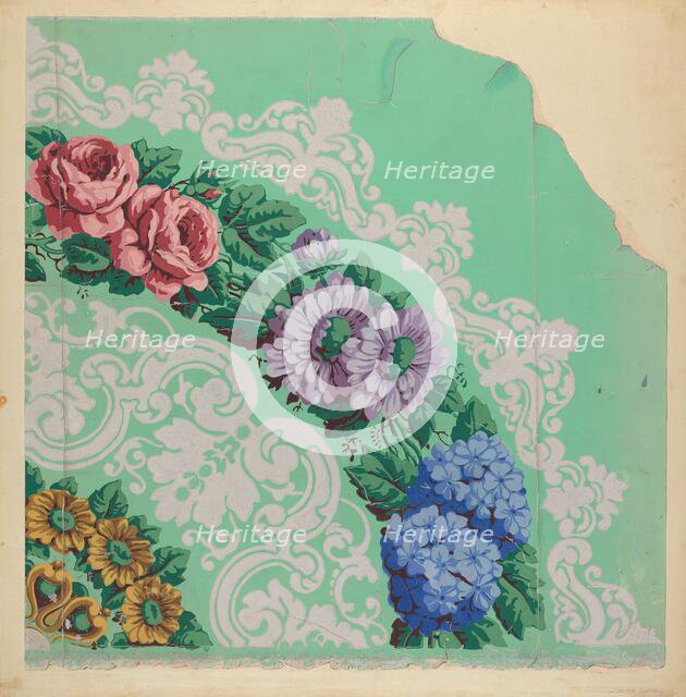 Wall Paper, c. 1939. Creator: Walter Doran.