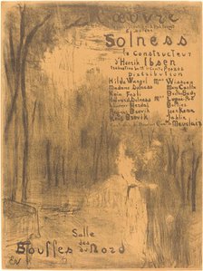 Solness le constructeur, 1894. Creator: Edouard Vuillard.