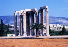 Temple of Olympian Zeus, Athens, Greece, 130. Artist: Unknown