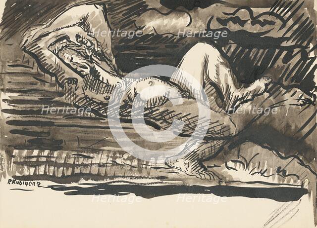 Woman, 1st half 20th century. Creator: Arnold Peter Weisz-Kubincan.