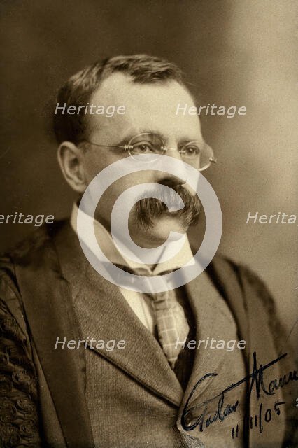 Gustav Mann, 1905. Creator: Unknown.