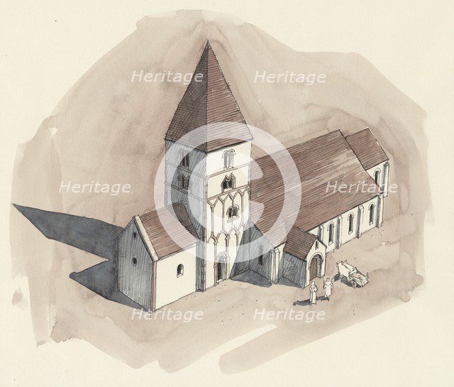 St Peter's Church, Barton-upon-Humber, Lincolnshire. Artist: Liam Wales.