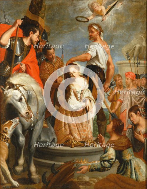 The Martyrdom of Saint Catherine, 1620. Creator: Dyck, Sir Anthony van (1599-1641).