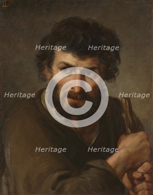 Study of a Shepherd, 1700s. Creator: Unknown.