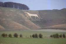 White House at Cherhill, Wiltshire, England, 20th century. Artist: CM Dixon.