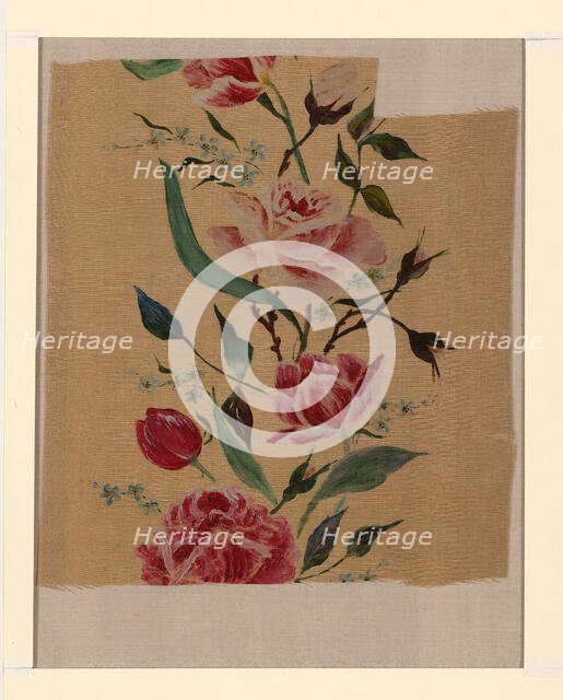 Fragment, France, 19th century. Creator: Unknown.