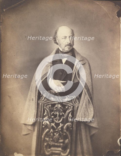 Portrait of a man, 1850-1860. Creator: Thomas Rodger.