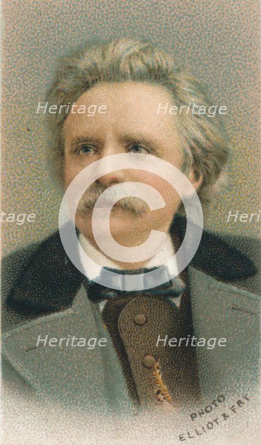 Edvard Hagerup Grieg (1843-1907), Norwegian composer and pianist, 1911. Artist: Elliott & Fry