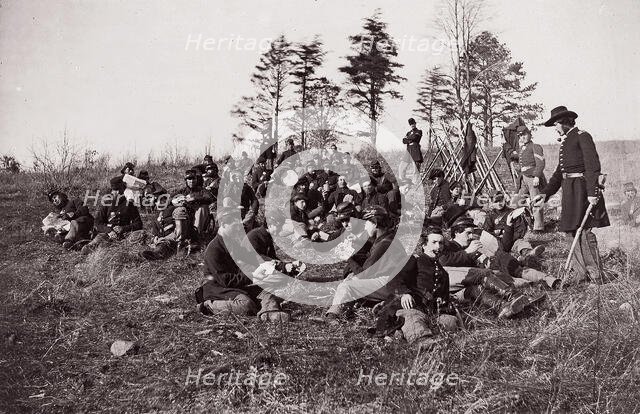 Co. B, 170th New York Volunteers, ca. 1861. Creator: Unknown.