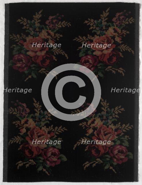 Cut Silk Velvet, 1800s. Creator: Unknown.