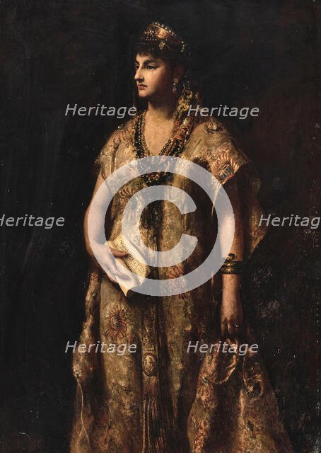 Queen Esther. Creator: Biermann, Gottlieb (1824-1908).