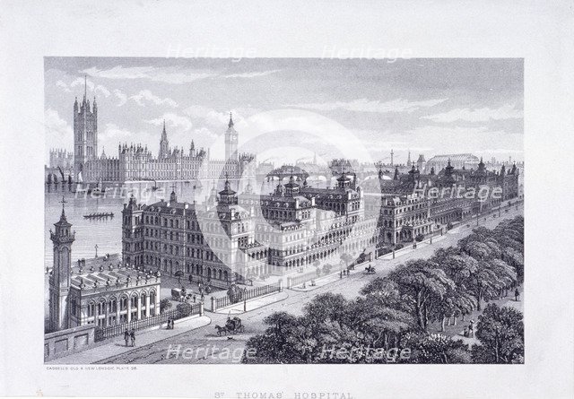 Blackfriars Bridge, London, 1869. Artist: Stereoscopic Company