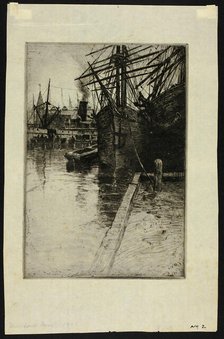 New South Ferry, 1904. Creator: Charles Frederick William Mielatz.