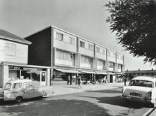 Abbey Estate, Woolwich: blocks of flats and shops, c1960s. Creator: Unknown.