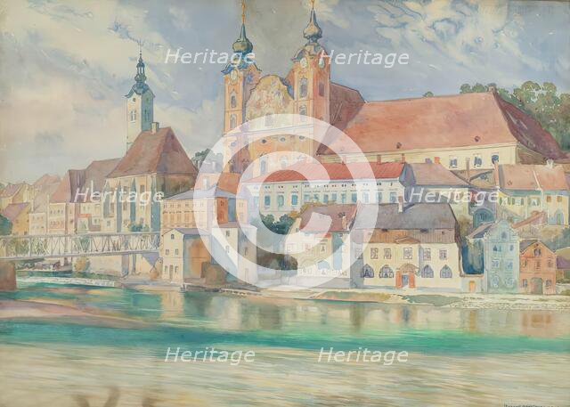 Michael Church in Steyr, 1917. Creator: Richard Harlfinger.