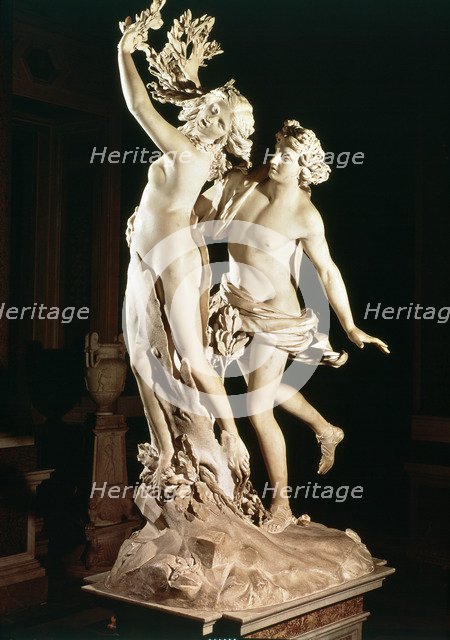 Lorenzo Bernini Sculpture entitled 'Apollo and Daphne'.
