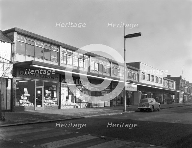 High street shopping, Goldthorpe, South Yorkshire, 1961. Artist: Michael Walters