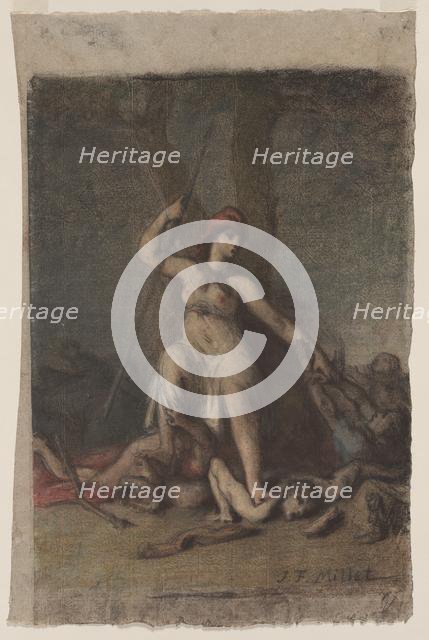 Liberty, probably 1848. Creator: Jean-François Millet (French, 1814-1875).