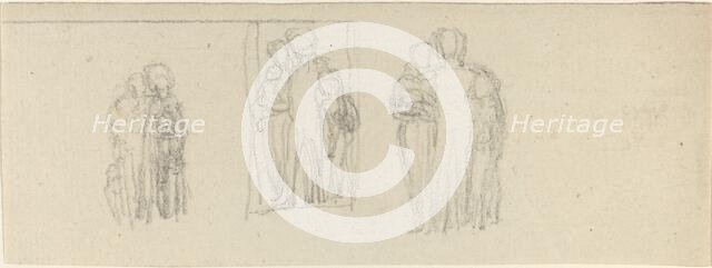 Three Groups of Figures (Parents and Children?). Creator: John Flaxman.