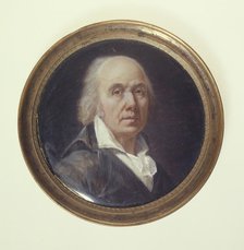 Portrait of man with an open collar, c1795. Creator: Ecole Francaise.