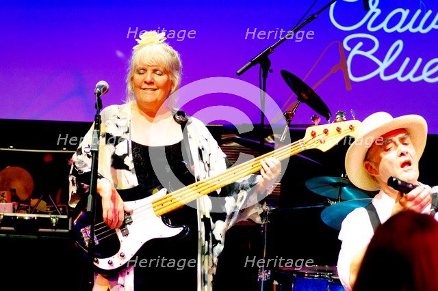 Constance Redgrave, Crawley Blues Club, Hawth, Crawley, Sept 2018. Creator: Brian O'Connor.