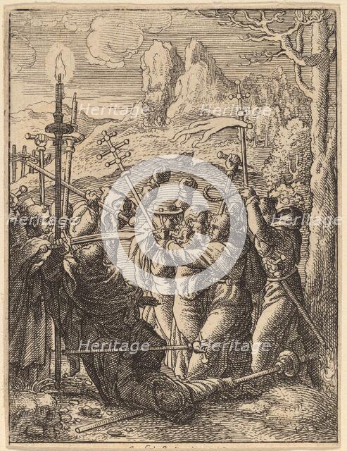 Jesus Taken. Creator: Wenceslaus Hollar.