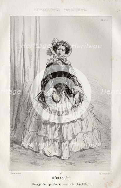 Déclassés. Creator: Paul Gavarni (French, 1804-1866).