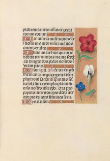 Hours of Queen Isabella the Catholic, Queen of Spain: Fol. 124r, c. 1500. Creator: Master of the First Prayerbook of Maximillian (Flemish, c. 1444-1519); Associates, and.