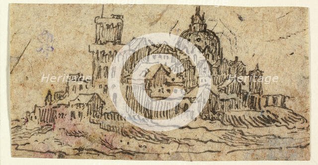 Citadel with Dome, n.d. Creator: Unknown.