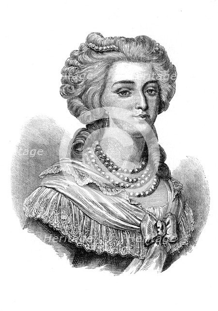 Marie Antoinette, Queen Consort of Louis XVI of France. Artist: Unknown