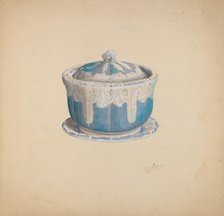 Sugar Bowl, c. 1938. Creator: Richard Barnett.