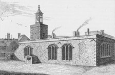 Chapel Royal of St Peter ad Vincula, overlooking Tower Green, London, c1737 (1904). Artist: Unknown.