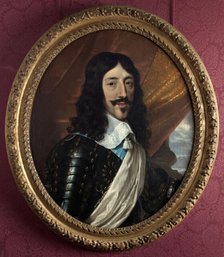 Portrait of Louis XIII (1601-1643), king of France, c1640. Creator: Philippe de Champaigne.