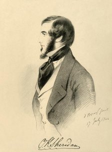 'Charles K. Sheridan', 1844. Creator: Richard James Lane.