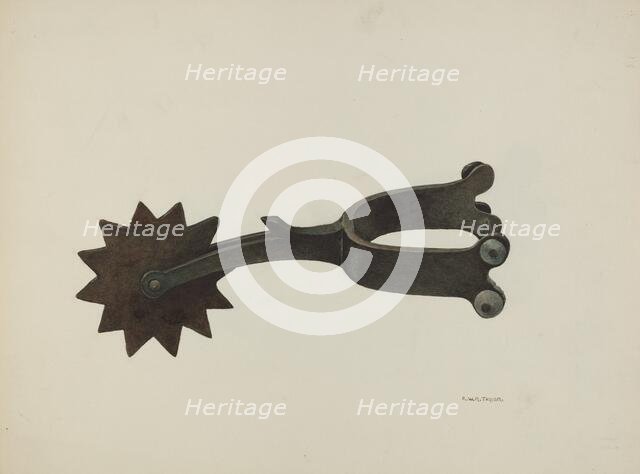 Spur, 1935/1942. Creator: Robert W.R. Taylor.