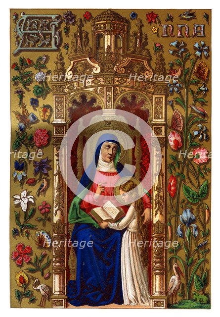 St Anne, 1886. Artist: Unknown