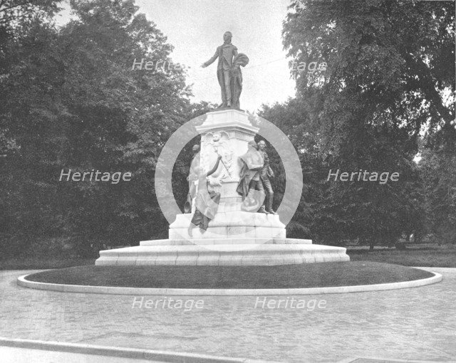 Lafayette Statue, Washington DC, USA, c1900. Creator: Unknown.