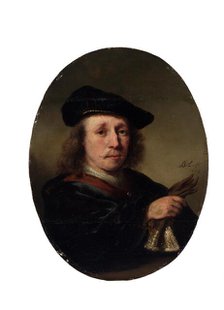 Portrait of a Man, 1659. Creator: Ferdinand Bol.