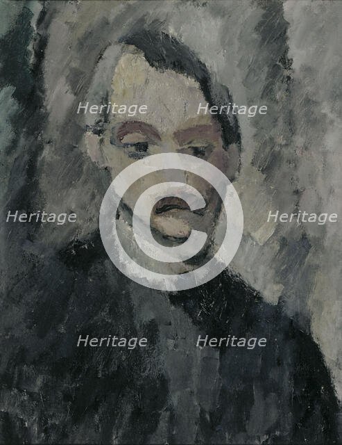 The Sculptor Nils E. Santesson, 1916. Creator: Valle Rosenberg.