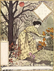 'Novembre', 1896. Creator: Eugene Samuel Grasset.