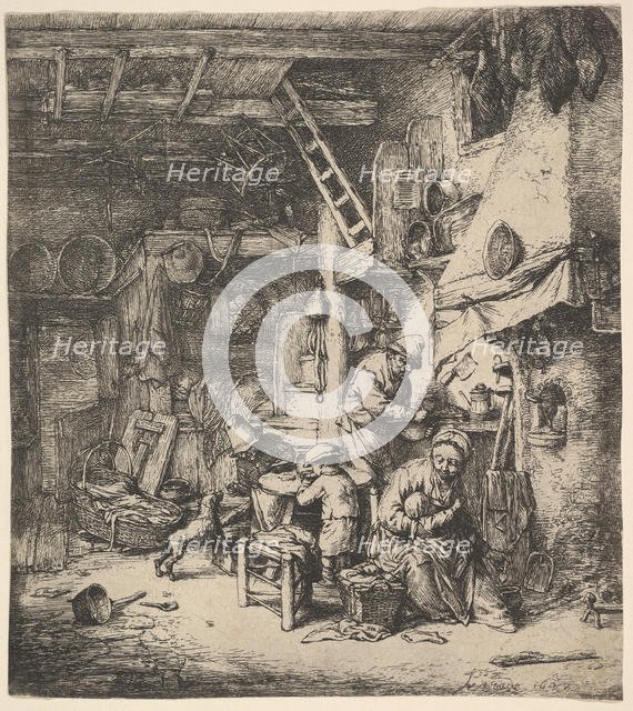 The Family, 1647. Creator: Adriaen van Ostade.