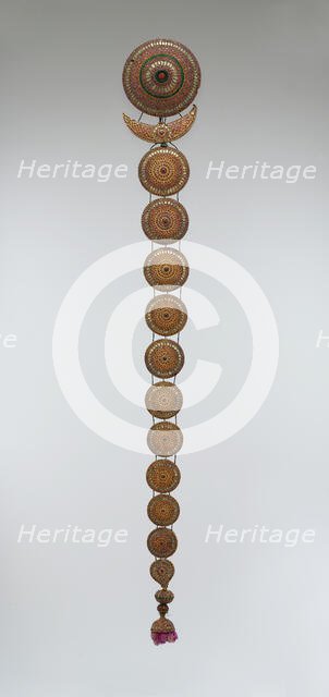Plait Ornament (Jadanagam), India, 18th-19th century. Creator: Unknown.